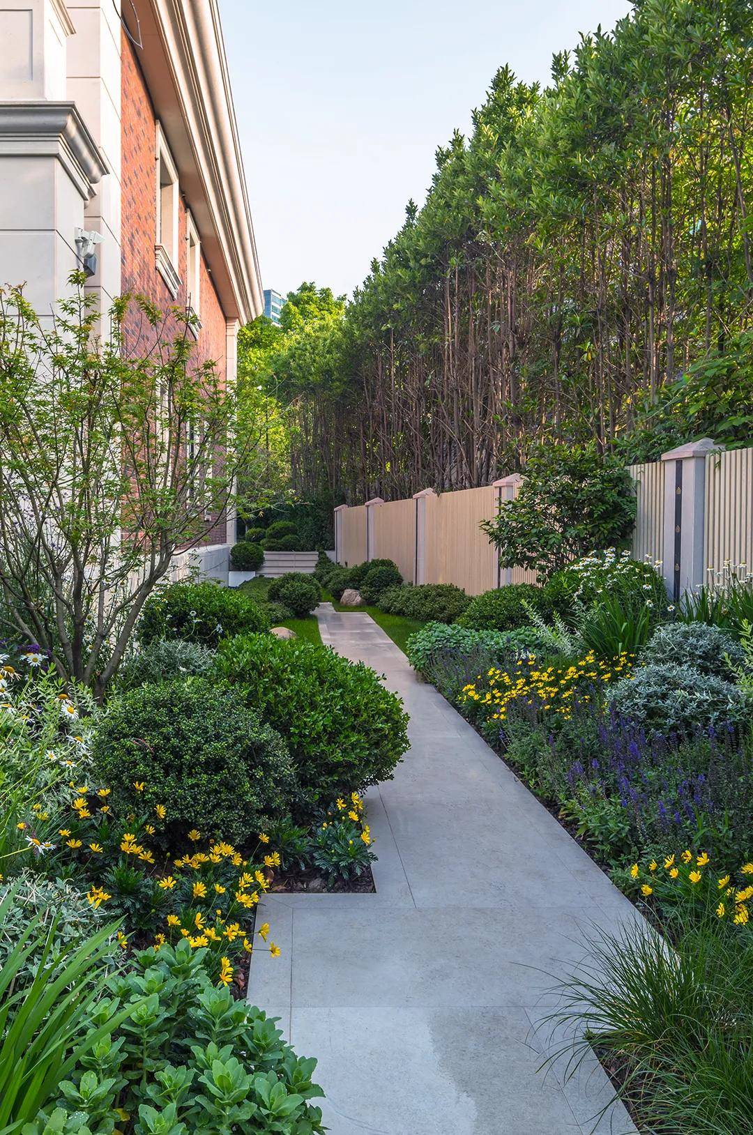 花园这样整,真的美爆了~_area_区域_水景