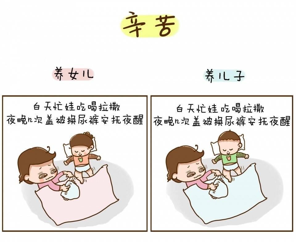 把男孩当女孩养图片