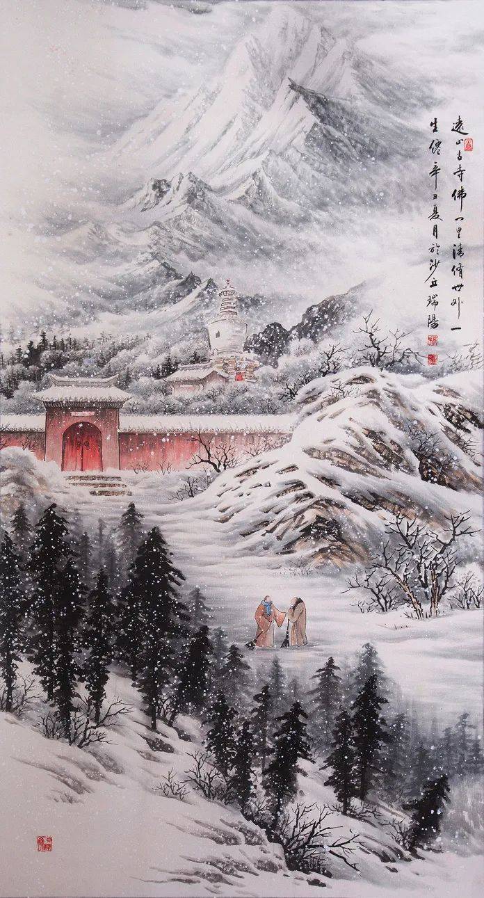 画面|笔墨滋润 江山如画——当代实力派画家吴瑞阳个人展，来赴一场元旦盛宴！