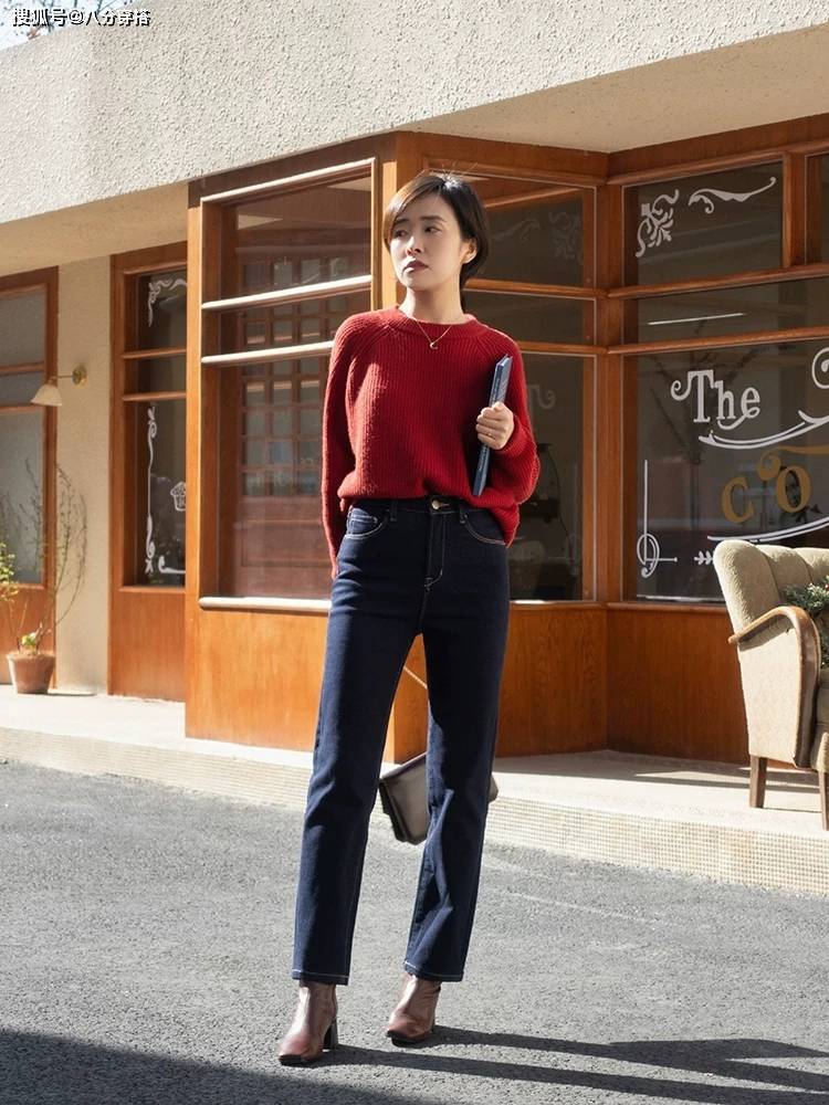 黑色 不露脚踝的冬季穿搭来喽,这些搭配简约日常又保暖,美得毫不费力