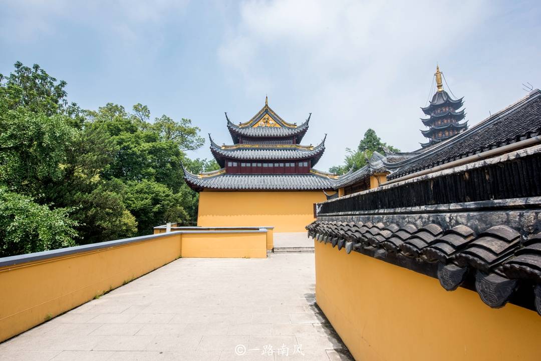 寺庙|越国献西施的地方，竟藏在苏州这座寺庙里，门票仅一元