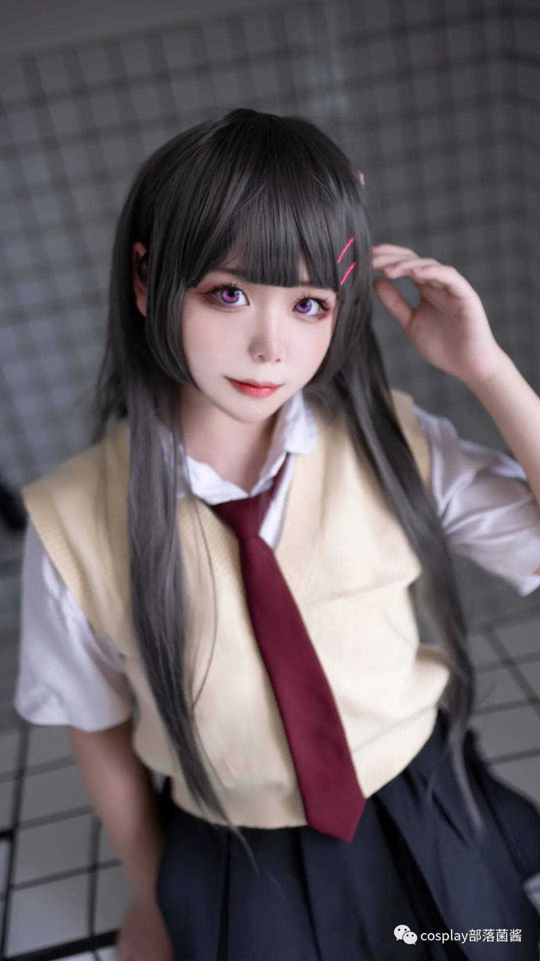 cos正片:兔女郎学姐樱岛麻衣@北极_bcy_yomi_图文