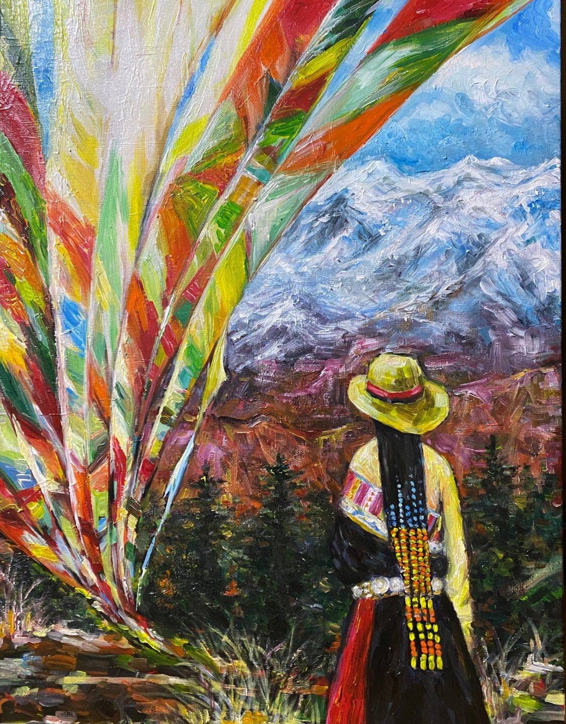 国画|中国书画名家朱乐民、学生陈丽君、南燕、小萍、碧云、谢自然作品