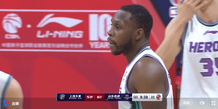 1|陶汉林砍下双20，双外援状态神勇，山东高速爆冷战胜上海男篮