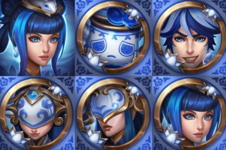 lol将推出又一系列中国风皮肤!_原画_桃子_青花瓷