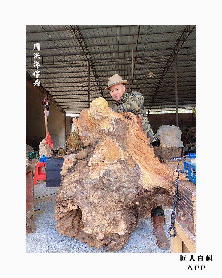 艺术|精美绝伦的古沉木罗汉雕刻艺术一记广西工艺美术大师周洪洋