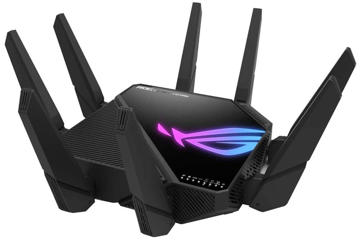 Wi-Fi|ROG发布新款Wi-Fi 6E万兆无线路由 四频七网口