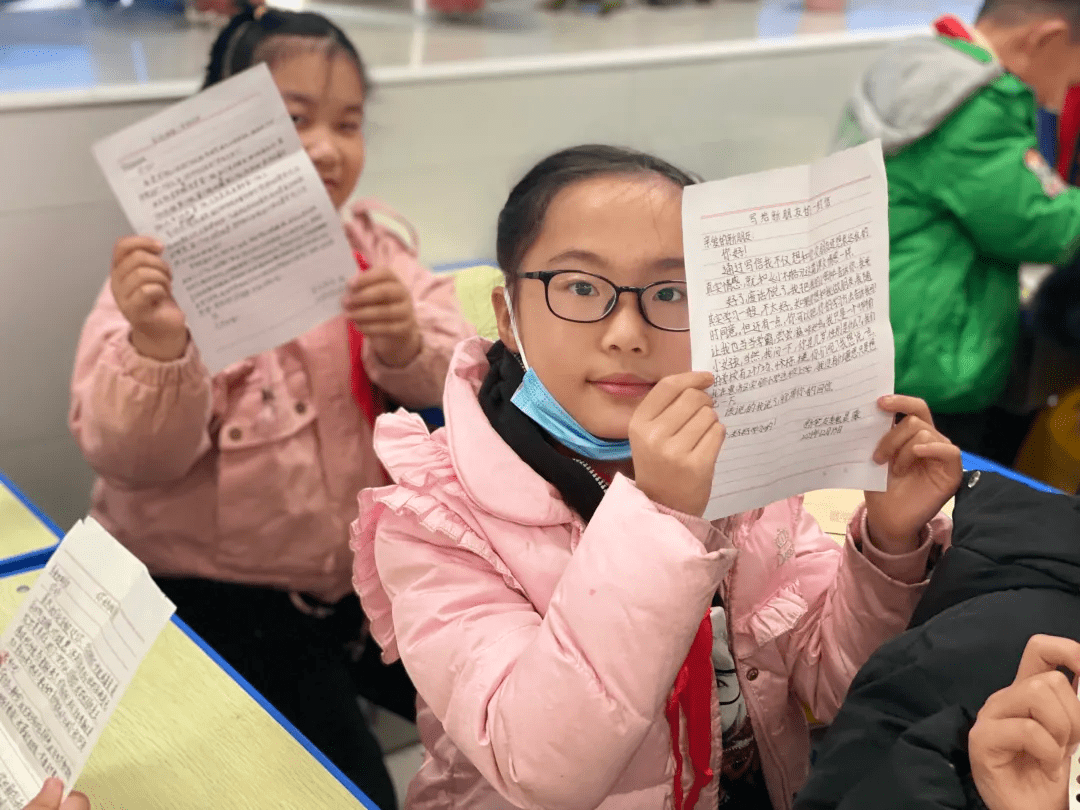 见字如晤纸短意深惠济区实验小学开展手拉手书信活动