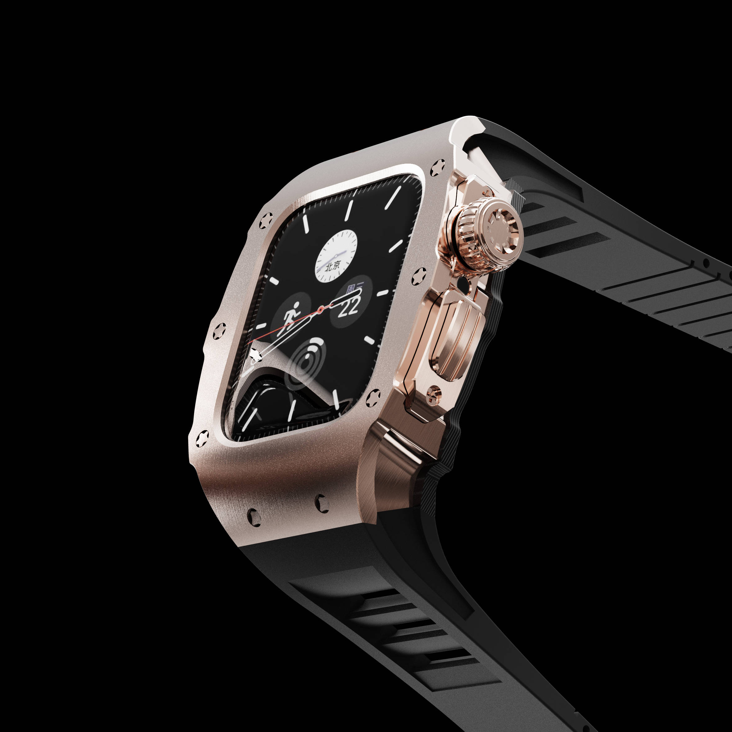 苹果设计师黯然失色？理查德米勒版Apple Watch S7，完美变身！_Series_ 
