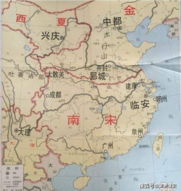 原创岳飞班师回朝后宋金达成和议双方以什么地方作为分界线呢