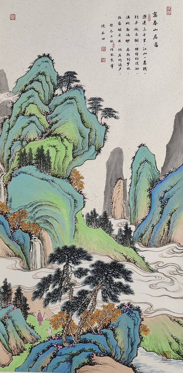 沈坤沈石田吴门画派掌门人30年臻品巨作香港艺术馆预展