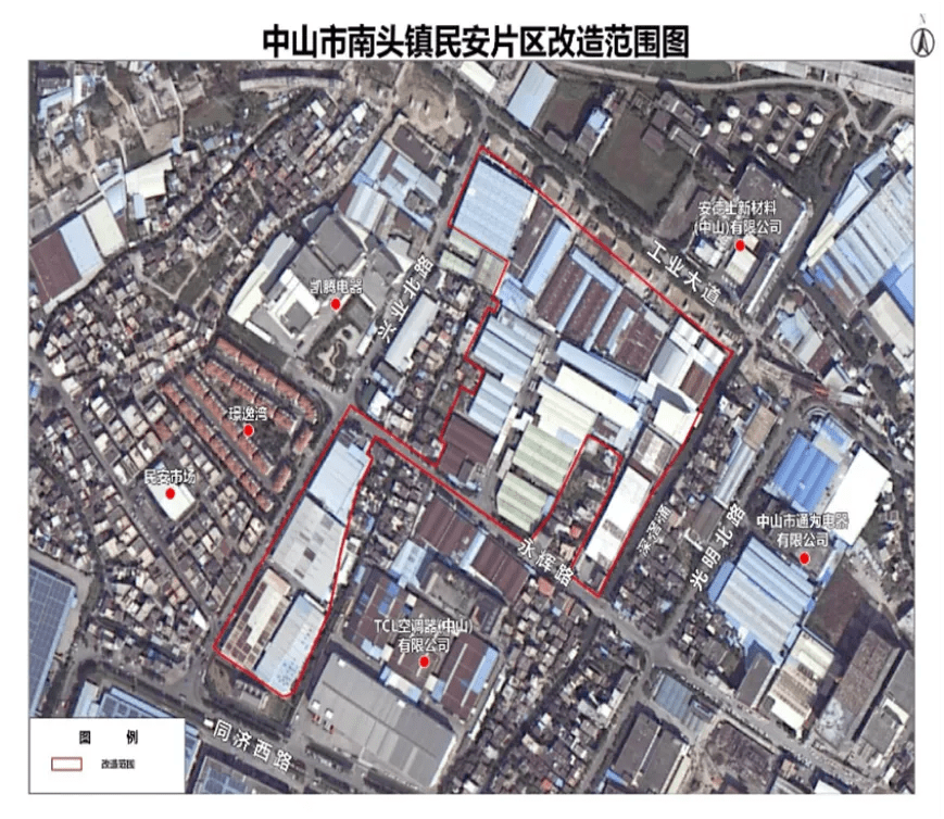 原创同意率最高100中山南头民安社区旧厂房即将改造