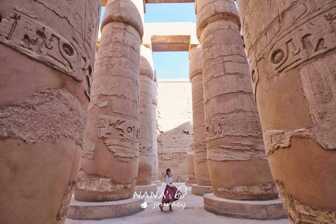 原创埃及遗留最壮观的神庙位于尼罗河畔拥有令人震撼的巨柱阵