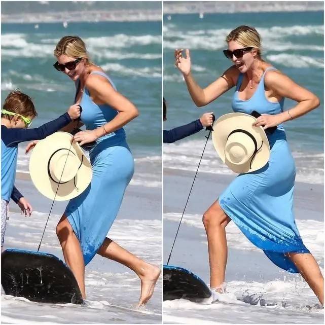 伊万卡 伊万卡一家五口外出度假！10岁女儿个子170，肚腩鼓鼓的成小胖墩