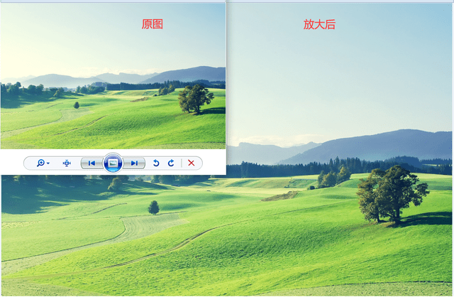 图片放大后怎么把图片变清晰？