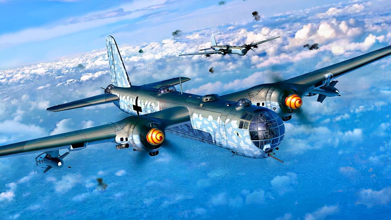 he-177,二战时德国少见的一款重型轰炸机,号称"燃烧的棺材"_东京大