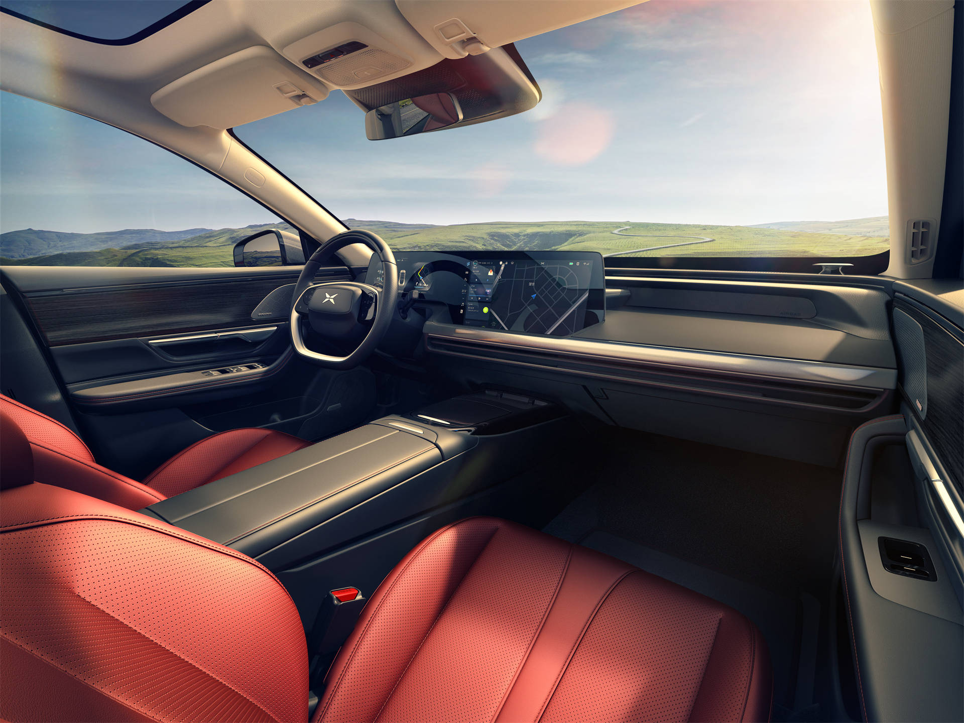 仔细研究小鹏p7的内部,我们可以发现一个"逼格"最高的配置——丹拿