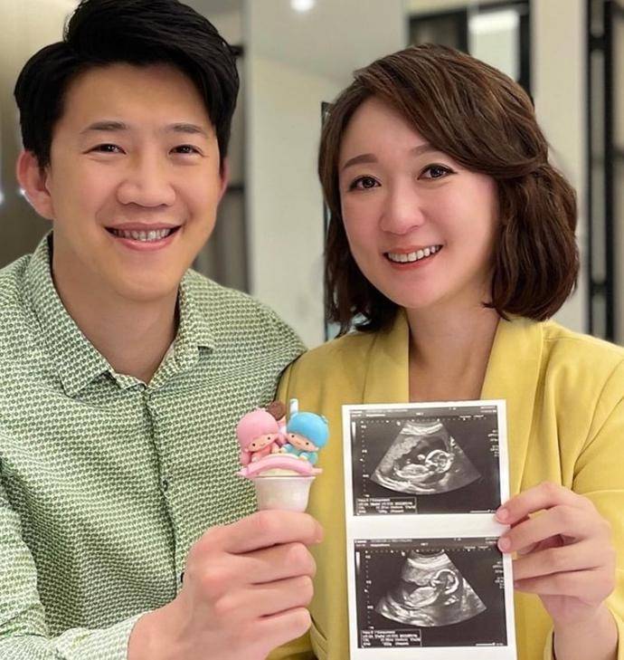 李美萱|恭喜！39岁女星宣布怀龙凤胎，预产期5月，前年流产后一度很自责