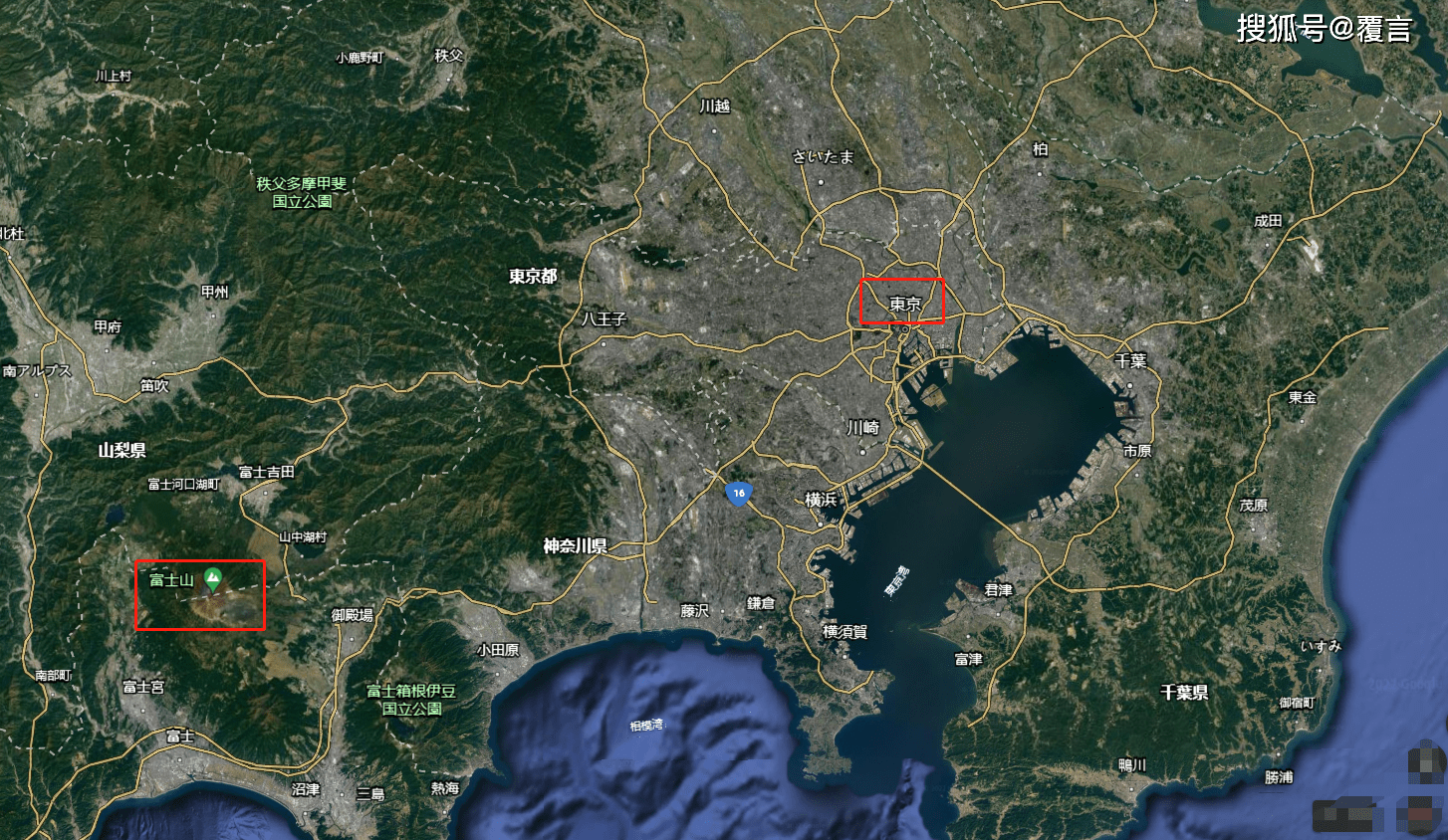 日本富士山是一座活火山,距离首都东京有多远?