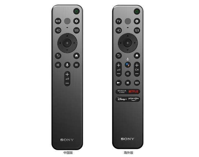 索尼电视推出新版遥控器与之前的遥控器对比好用太多