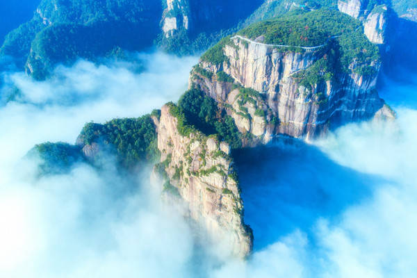 造型|梦游天姥吟留别，神仙居登高祈福，赏世界最高天然观音像