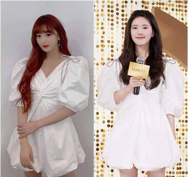 身材 明星撞衫修罗场:杨幂唐嫣连环撞,杨颖远看像礼仪小姐