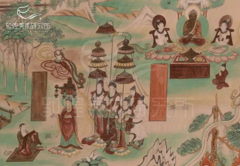 解读敦煌丨弥勒经变的故事（二）_美术_画面_艺术