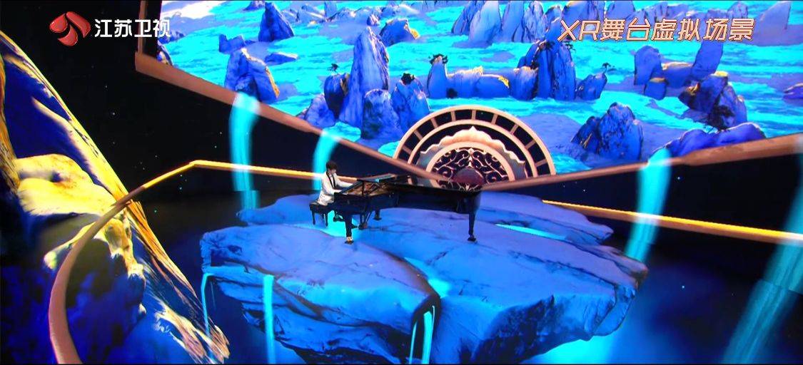 XR舞台、自由视角、虚拟拍摄、绿背抠像合成，这些舞台科技都在江苏卫视春晚