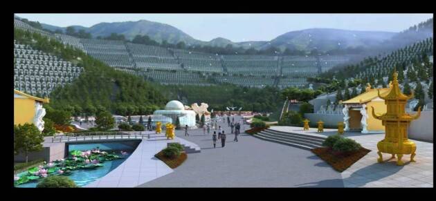 盘龙山陵园墓地选择一块风水宝地让生命得到永恒