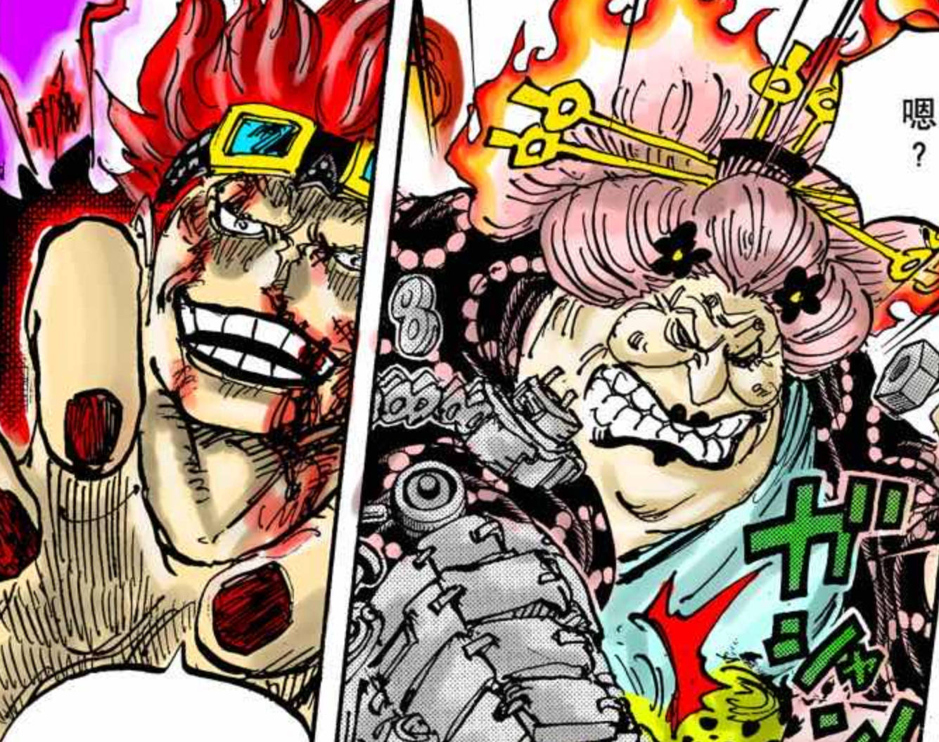 四皇|海贼王1038话：罗、基德惨败，他们要以死来拖住大妈跟凯多会面