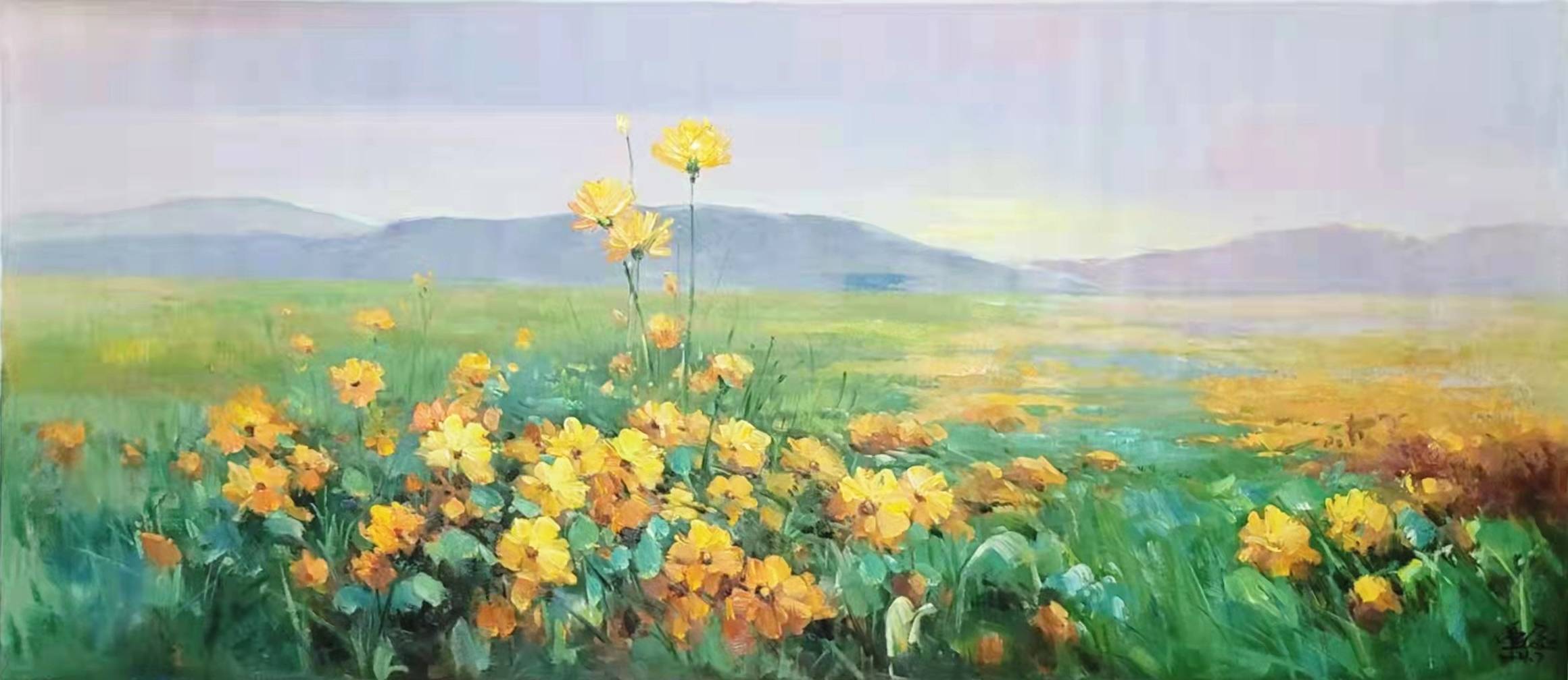 具最有收藏价值的油画艺术管俊油画作品欣赏