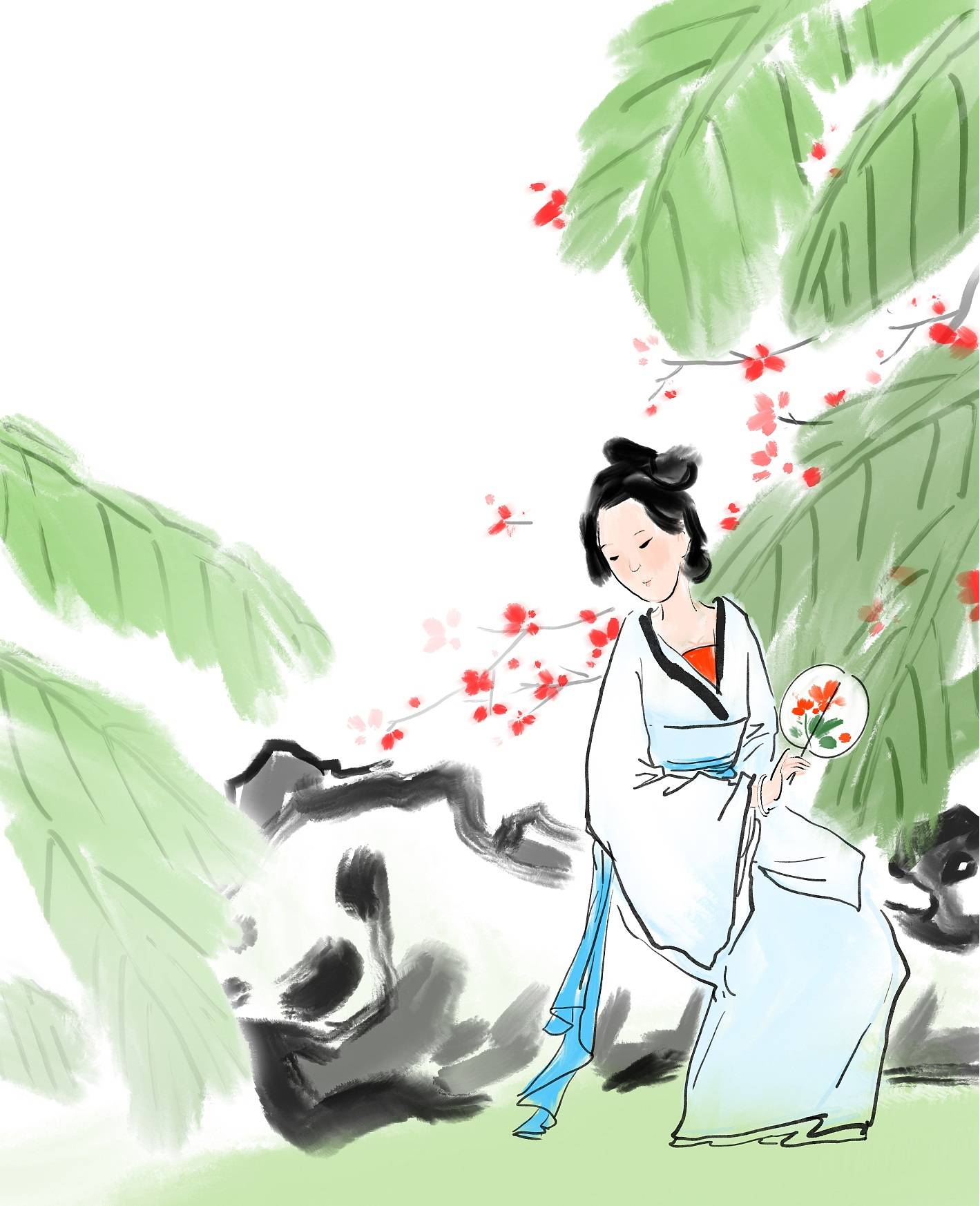 古文诗词常用的典故罗含梦鸟与罗浮梅花