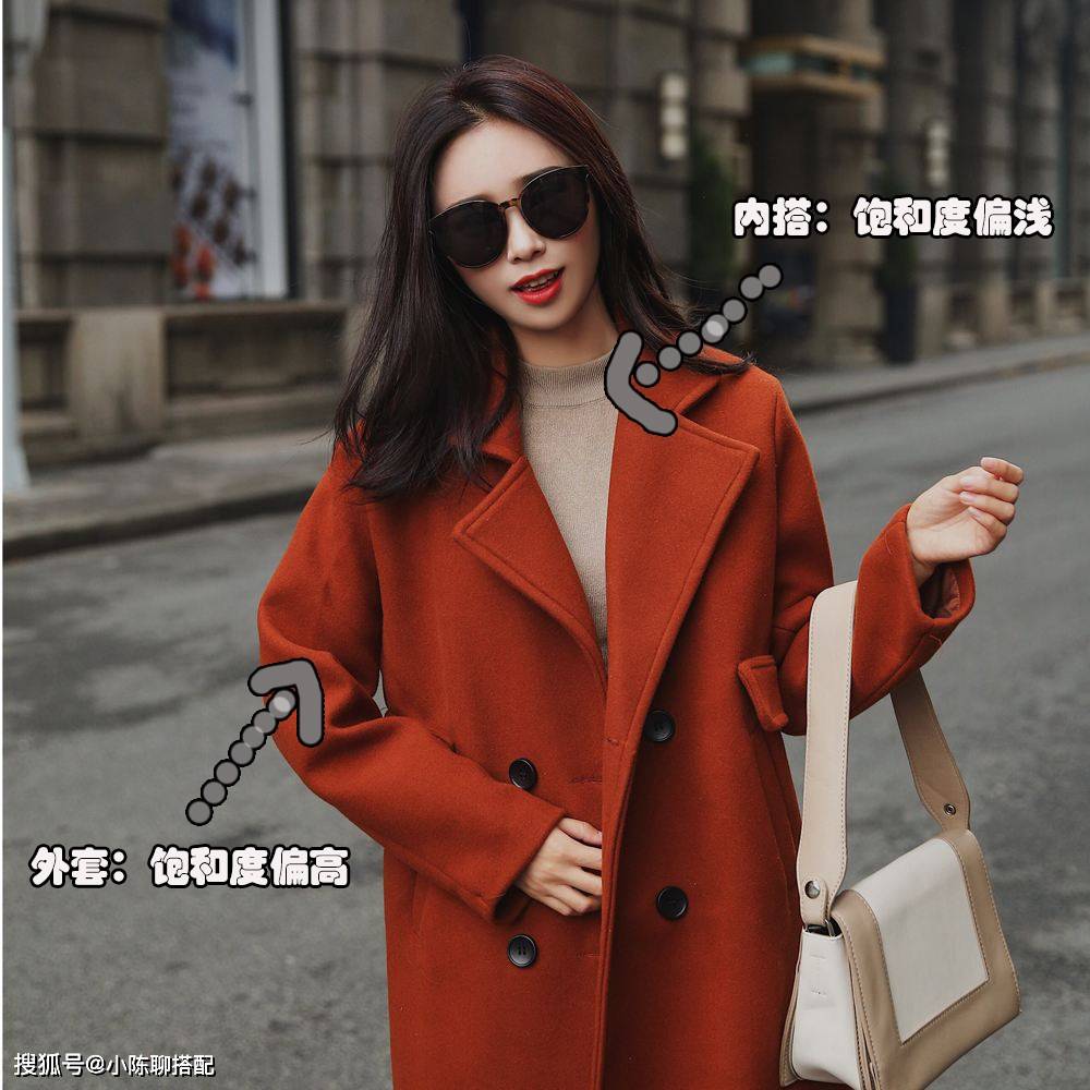 细节 白裤子+大地色系穿搭，贵气有质感，今年就流行这么穿！