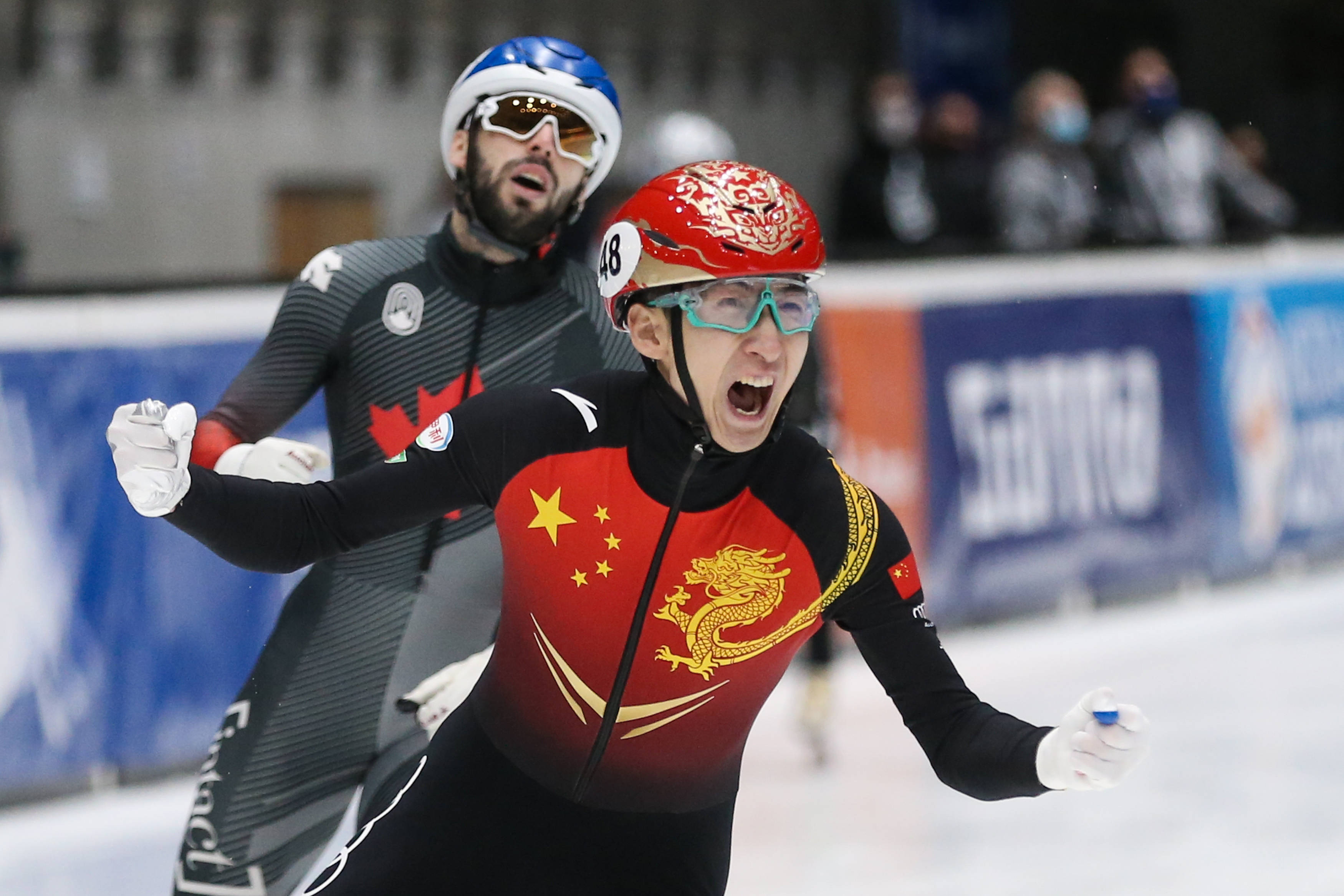 平昌冬奥会上的武大靖2月5日,北京冬奥会短道速滑比赛将拉开帷幕,当晚