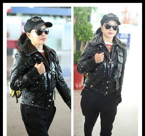 服装 刘晓庆的穿搭挺时髦的，穿搭高级还年轻，挺适合她这个年纪的