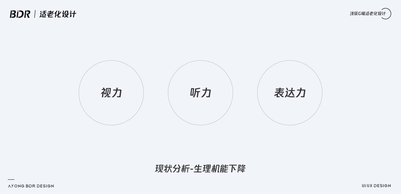 群体 如何做好G端可视化中的适老化设计？我总结了10个注意点！