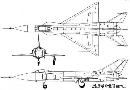双三角翼苏15,不仅和歼8ii像双胞胎,就是和歼7e也有相同之处_包括_机
