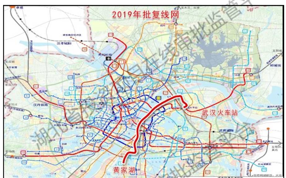 原创武汉地铁5号线将延伸261公里新增2个车站覆盖黄家湖大学城