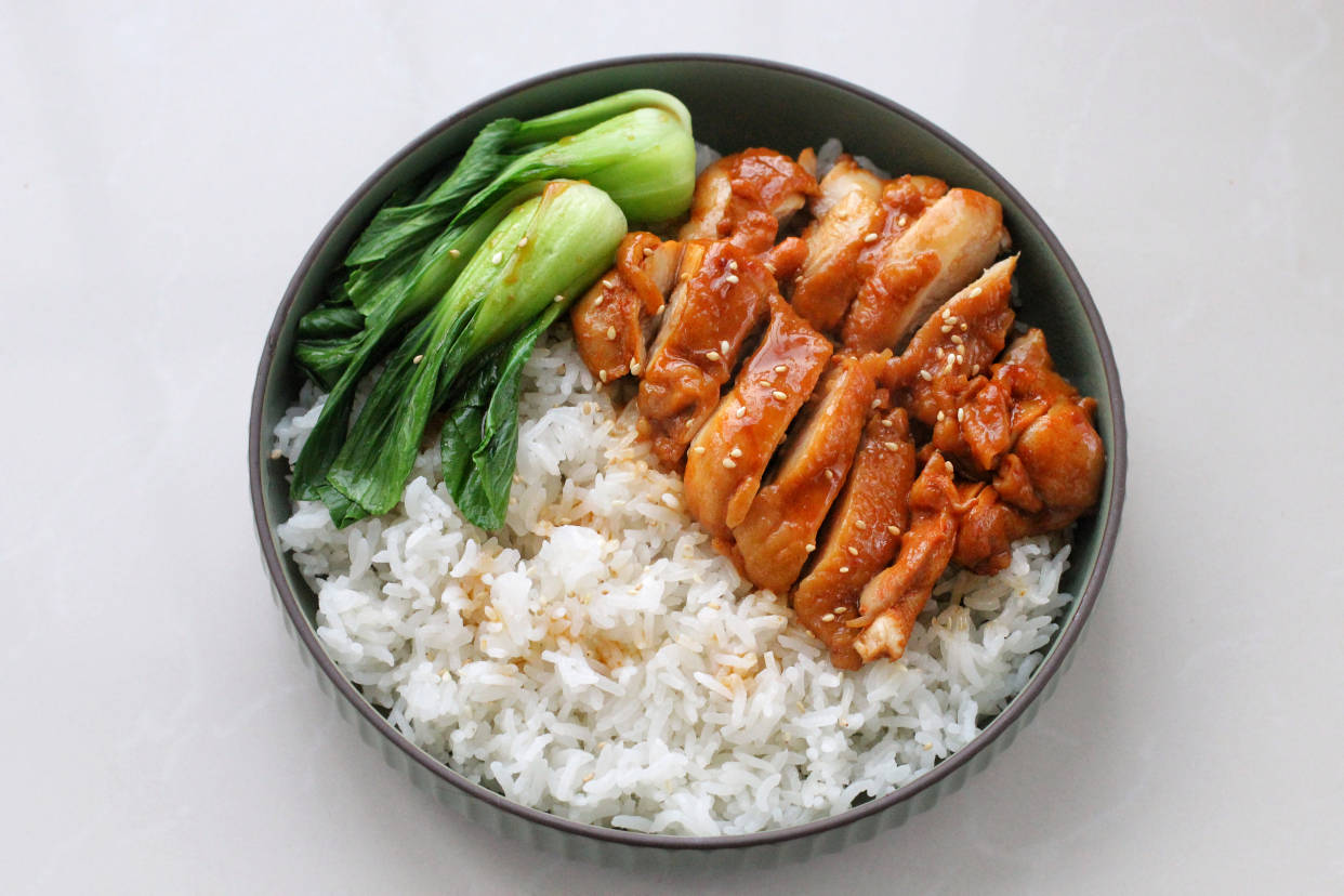 孩子要吃鸡腿饭十块钱在家轻松搞定两人份健康美味比外卖强