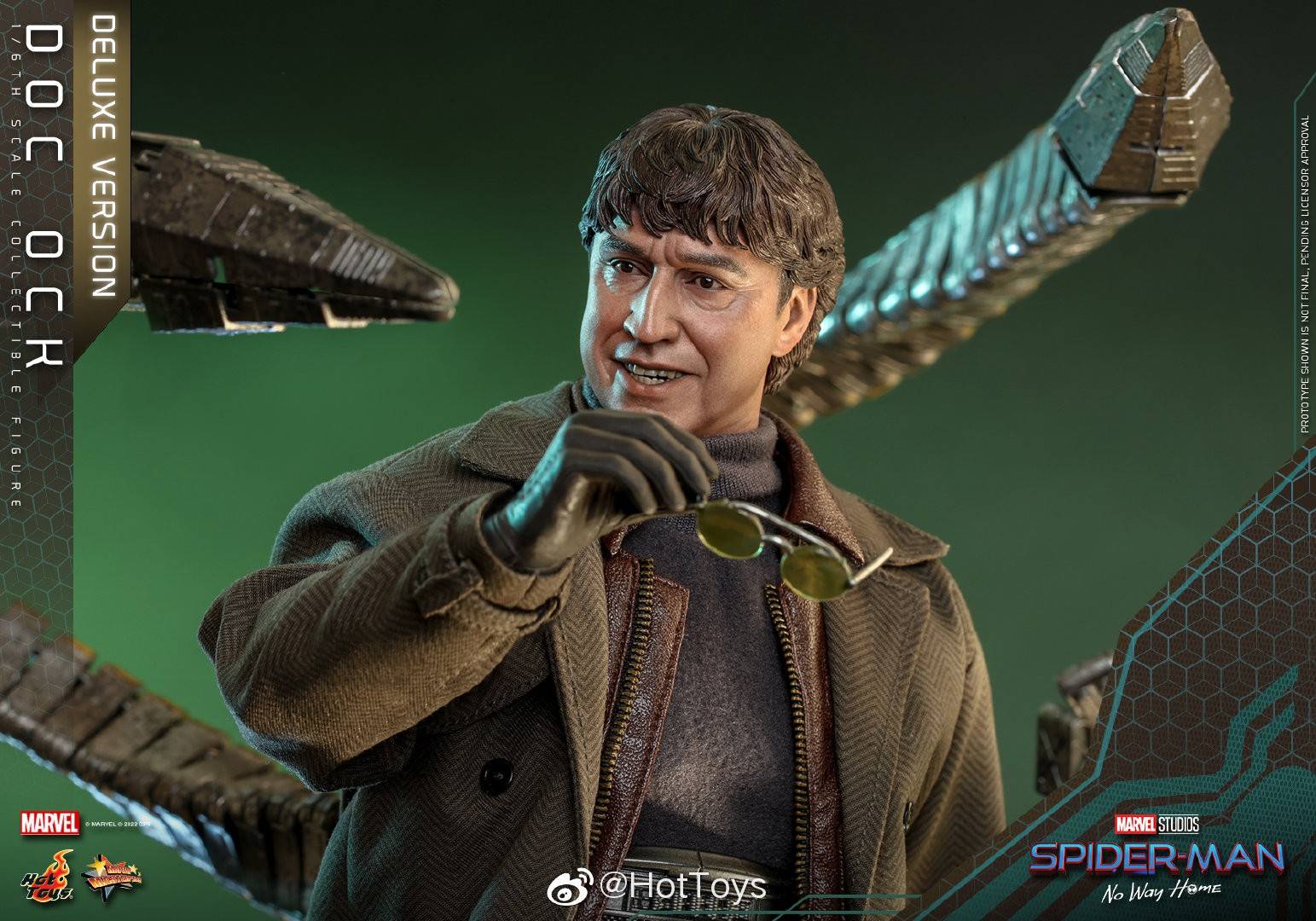 hottoys《蜘蛛侠:英雄无归》章鱼博士1/6人偶