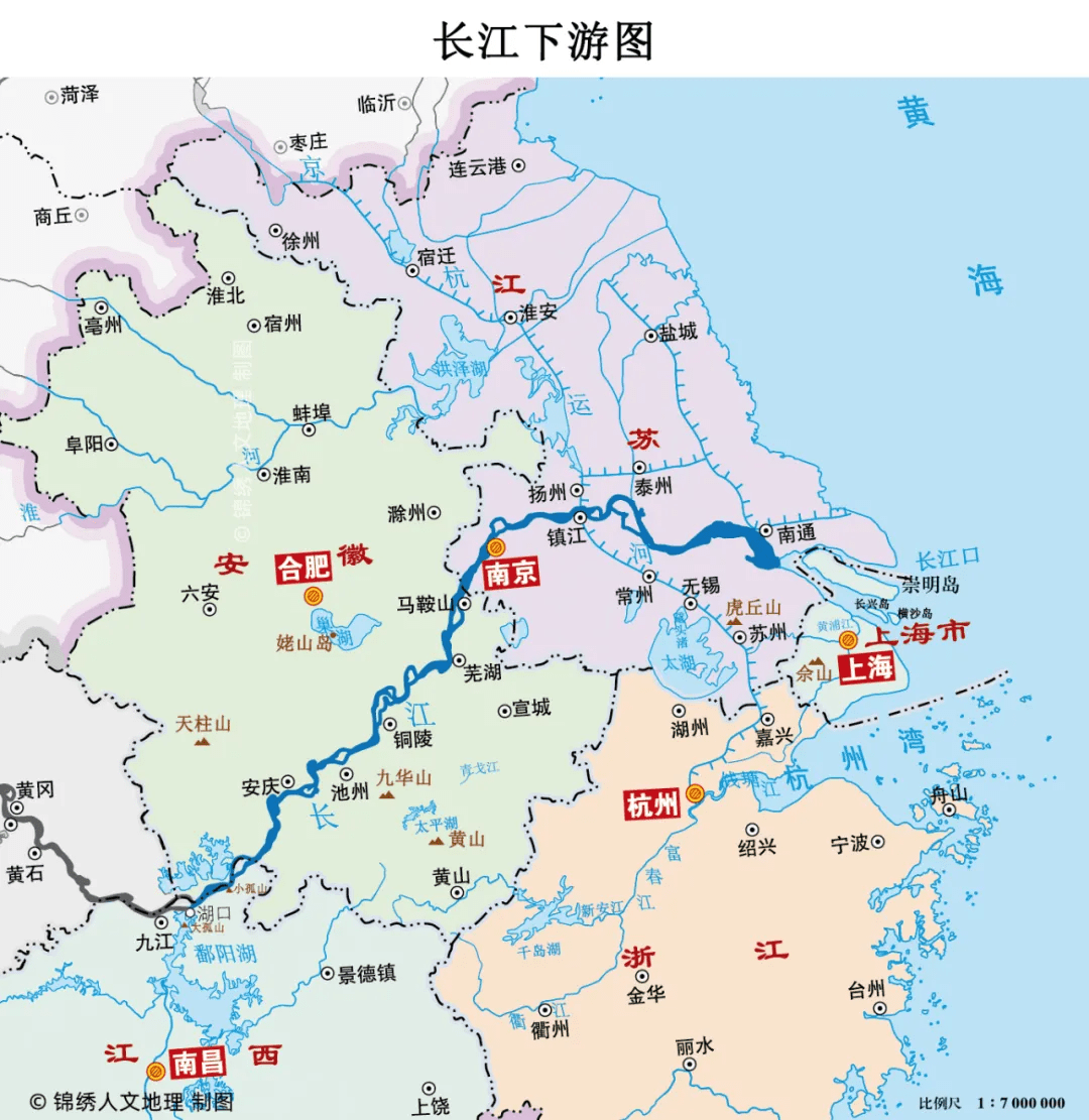 长江下游省市地图 · 锦绣人文地理04循环经济思想的提出者鲍尔丁,以