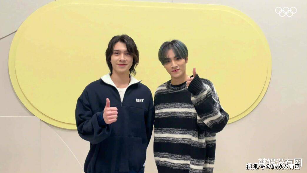 nct中国成员肖俊,黄冠亨为冬奥会加油,惨遭泡菜网民"猜疑"_视频_微博