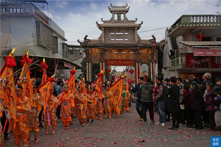 原创回顾往年潮汕传统习俗营老爷带着神明游乡村盛大场面你见过吗