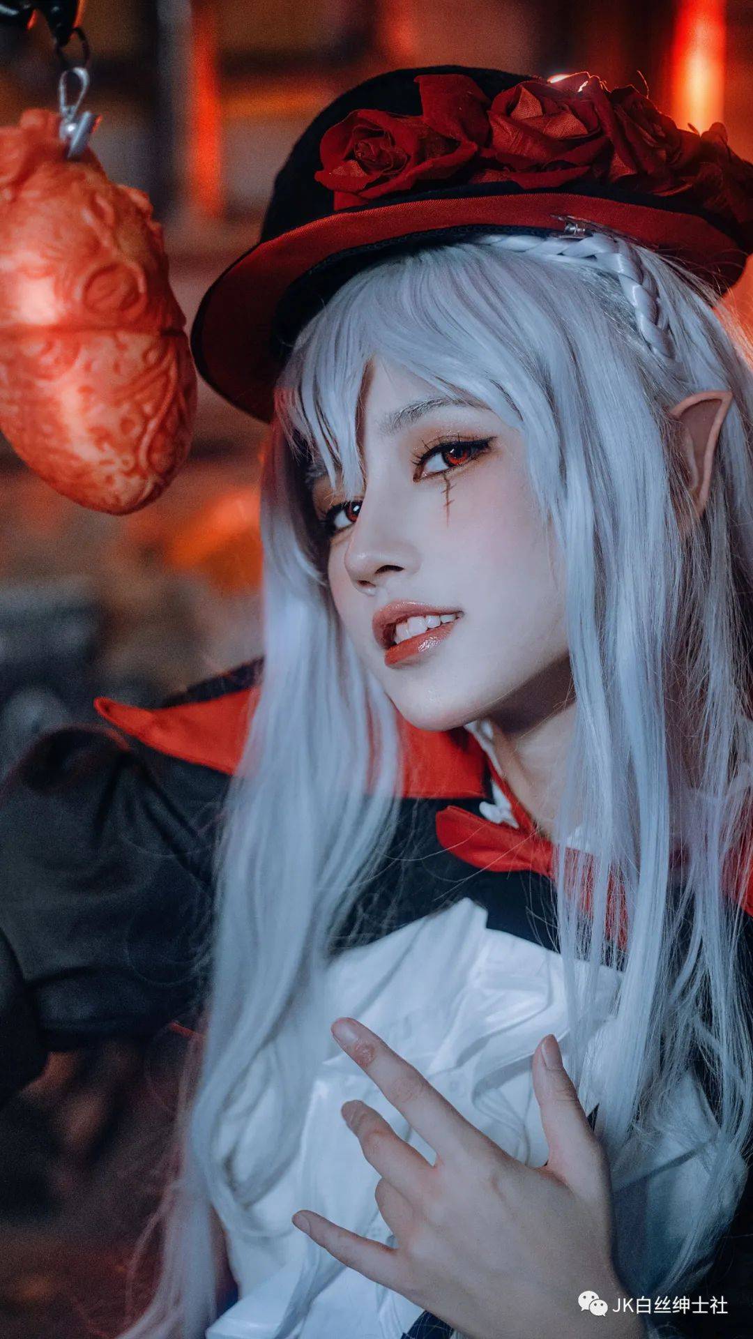 cos明日方舟华法琳巫异盛宴cos正片莉莉西