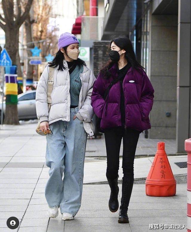 韩式 行走在韩国街头的女人，随便一拍就是“风景”，太吸睛