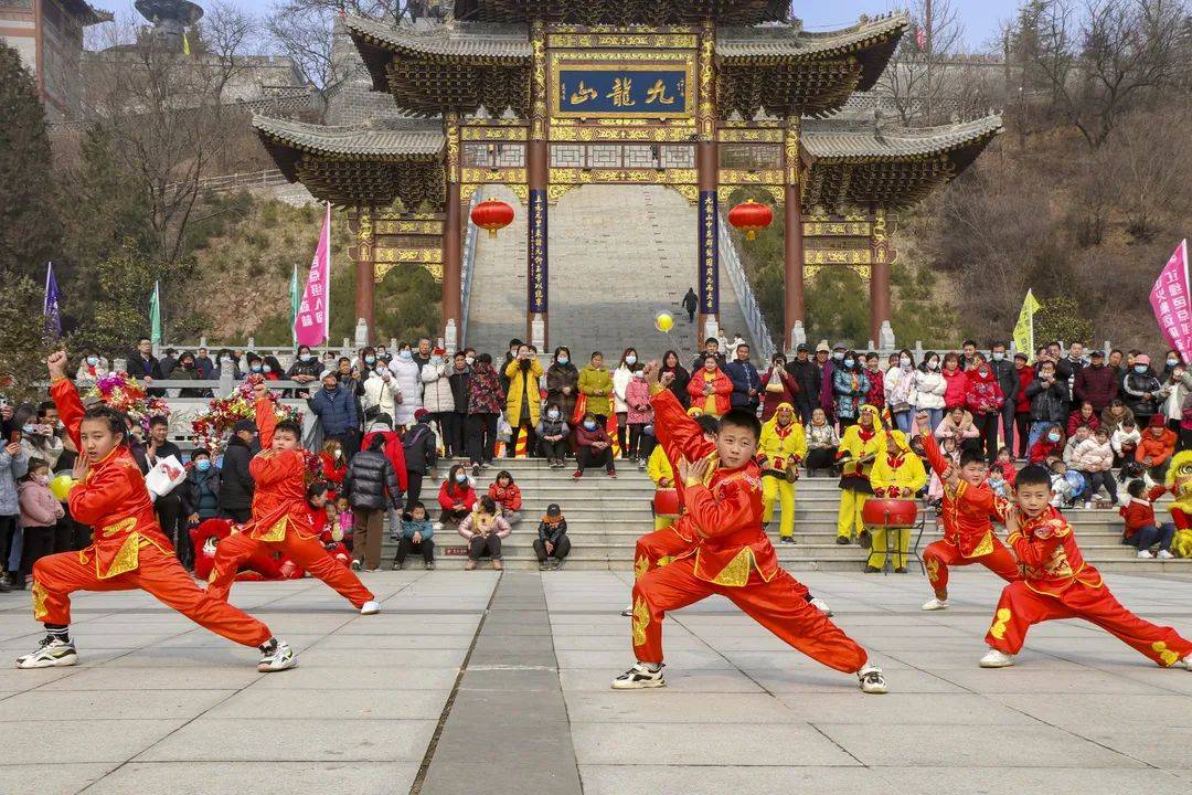 景区|舞龙、舞狮、扭秧歌、上刀山、太极拳，九龙山元宵活动太热闹！