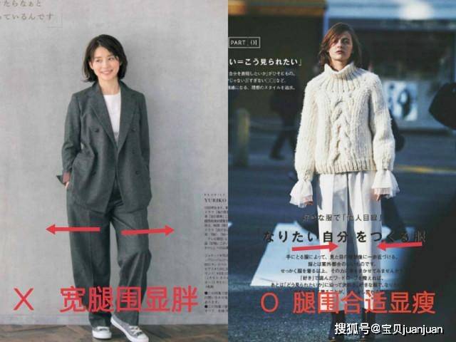 宽度 穿阔腿裤时，为什么显腿短？不掌握好“腿长与裤长”，咋穿都显矮