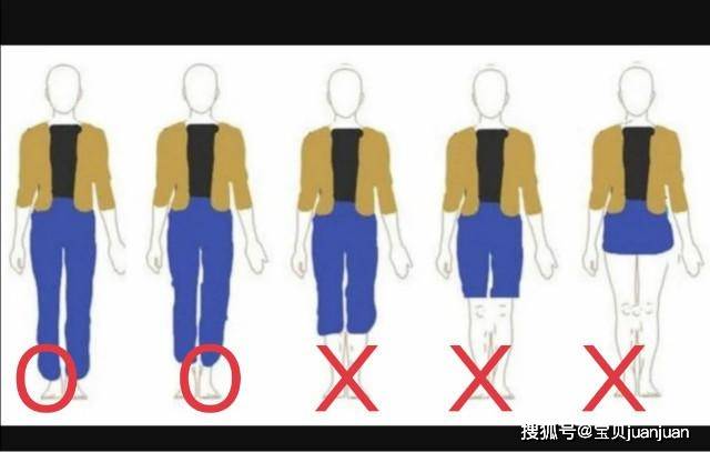 宽度 穿阔腿裤时，为什么显腿短？不掌握好“腿长与裤长”，咋穿都显矮
