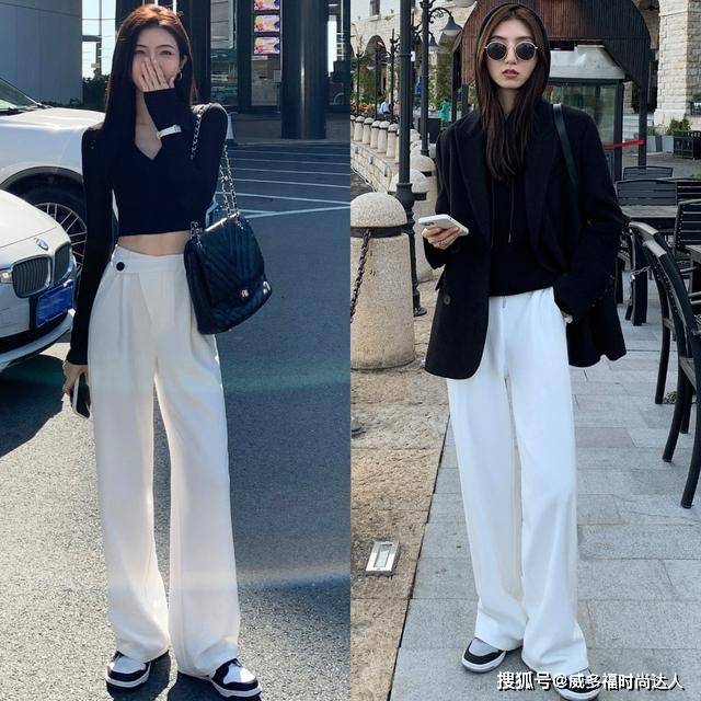 黑色 春天配色灵感：黑色+白色，优雅高级，气质简约又温柔