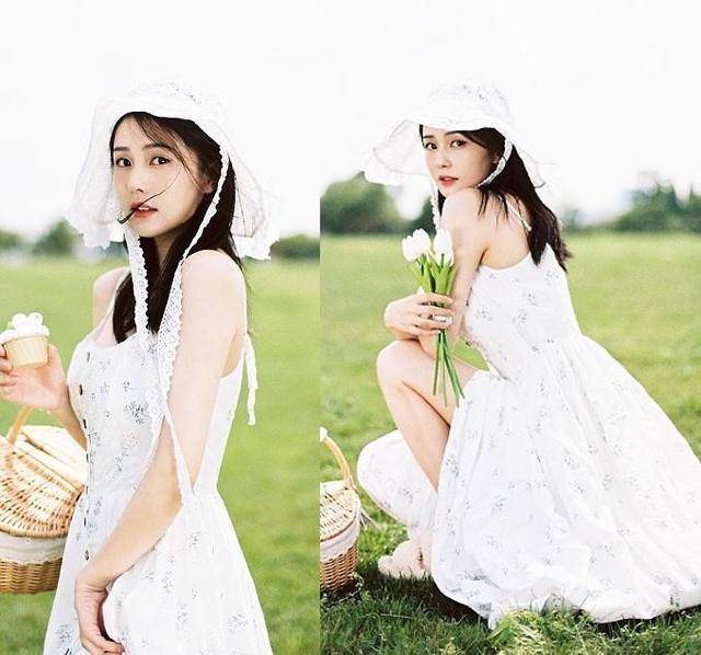 设计 吊带裙原来这么的美，学白鹿这么搭配白裙，气质看着更高级